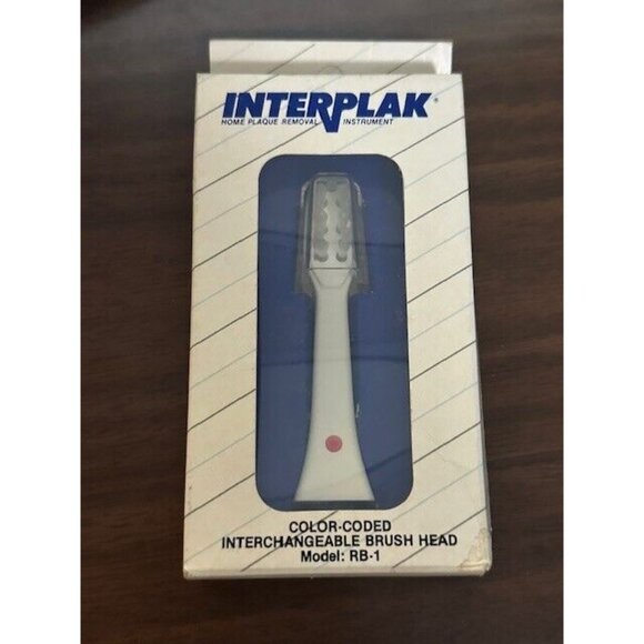 Interplak Plaque Remover Interchangeable Brush Heads 5 Color Coded NOS New - Picture 6 of 7